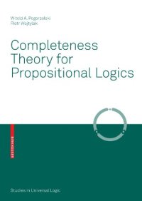 cover of the book Completeness Theory for Propositional Logics