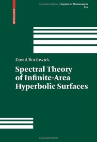 cover of the book Spectral Theory of Infinite-Area Hyperbolic Surfaces