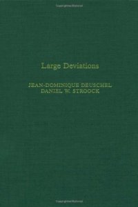 cover of the book Large deviations