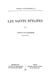 cover of the book Les saints stylites