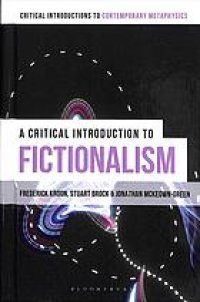 cover of the book A critical introduction to fictionalism