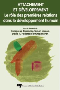 cover of the book Attachement et d?eveloppement.