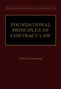 cover of the book Foundational Principles of Contract Law