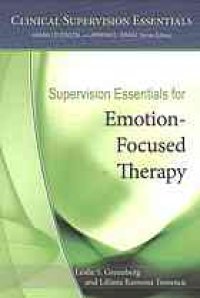 cover of the book Supervision essentials for emotion-focused therapy