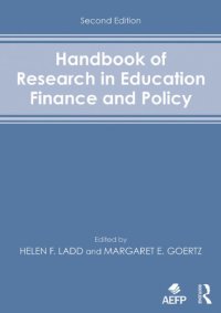 cover of the book Handbook of Research in Education Finance and Policy