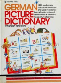 cover of the book German Picture Dictionary with English Translations