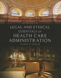 cover of the book Legal and Ethical Essentials of Health Care Administration