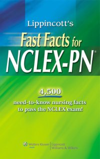 cover of the book Lippincott’s Fast Facts for NCLEX-PN