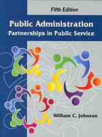 cover of the book Public administration : partnerships in public service