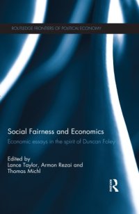 cover of the book Social Fairness and Economics: Economic Essays in the Spirit of Duncan Foley