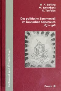 cover of the book Das politische Zeremoniell im Deutschen Kaiserreich 1871-1918