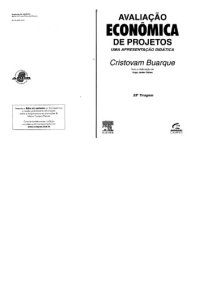 cover of the book Avaliação econômica de projetos