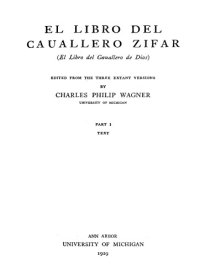 cover of the book El libro del Caballero Zifar (El libro del Cauallero de Dios)