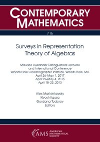 cover of the book Surveys in Representation Theory of Algebras.