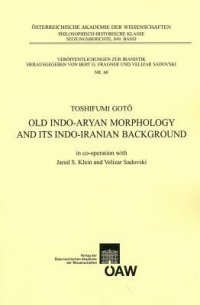 cover of the book Old Indo-Aryan Morphology and Its Indo-Iranian Background