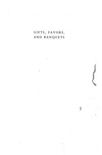 cover of the book Gifts, Favors, and Banquets: The Art of Social Relationships in China