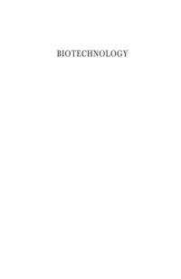 cover of the book Biotechnology.