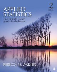 cover of the book Applied Statistics: From Bivariate Through Multivariate Techniques