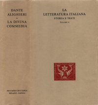 cover of the book La letteratura italiana. Storia e testi. La Divina Commedia