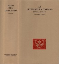 cover of the book La letteratura italiana. Storia e testi. Poeti del Duecento