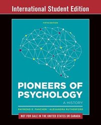 cover of the book Pioneers of Psychology