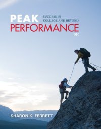 cover of the book Peak Performance: Success in College and Beyond