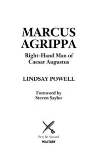 cover of the book Marcus Agrippa: Right-hand Man of Caesar Augustus