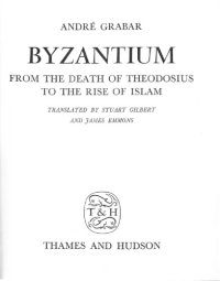 cover of the book Byzantium: From the Death of Theodosius to the Rise of Islam