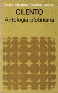 cover of the book Antologia plotiniana