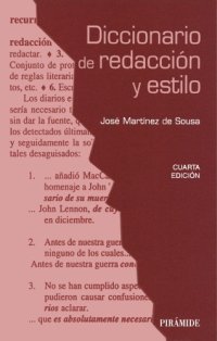 cover of the book Diccionario de Redacción y Estilo