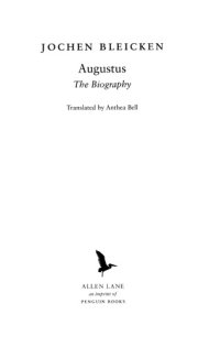 cover of the book Augustus: The Biography