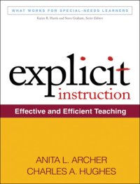 cover of the book Explicit Instruction: Effective and Efficient Teaching