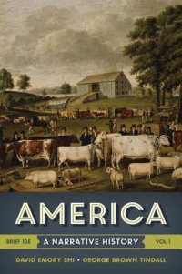 cover of the book America: A Narrative History, Vol. 1