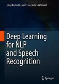 cover of the book Deep Learning for NLP and Speech Recognition