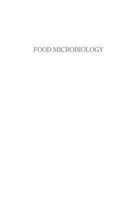 cover of the book Food microbiology