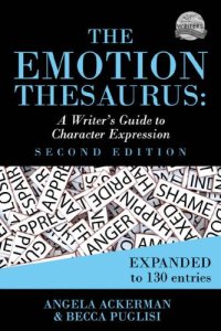 cover of the book The Emotion Thesaurus: A Writer’s Guide to Character Expression