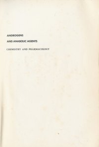 cover of the book Androgene and anabolic agents