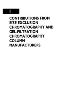 cover of the book Introduction to Environmental size exclusion chromatography