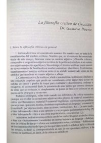 cover of the book La filosofía crítica de Gracián