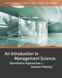 cover of the book An Introduction to Management Science: Quantitative Approaches to Decision Making