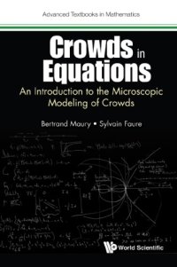 cover of the book Crowds in Equations: An Introduction to the Microscopic Modeling of Crowds