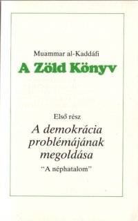 cover of the book A Zöld Könyv