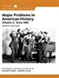 cover of the book Major Problems in American History, Volume II: Since 1865