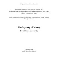 cover of the book The Mystery of Money