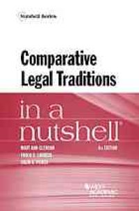 cover of the book Comparative legal traditions in a nutshell