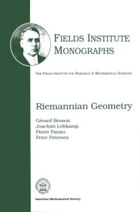 cover of the book Riemannian geometry