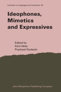 cover of the book Ideophones, Mimetics and Expressives