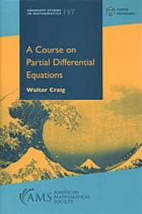 cover of the book A course on partial differential equations