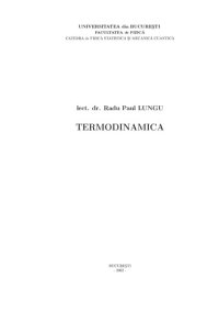 cover of the book Termodinamica