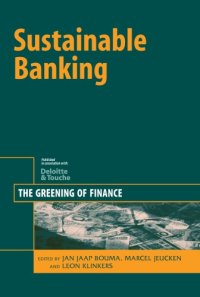 cover of the book Sustainable Banking : The Greening of Finance